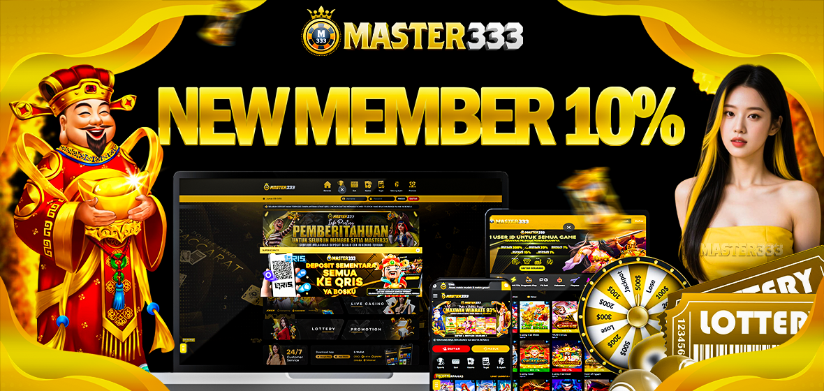 BONUS NEW MEMBER 10%